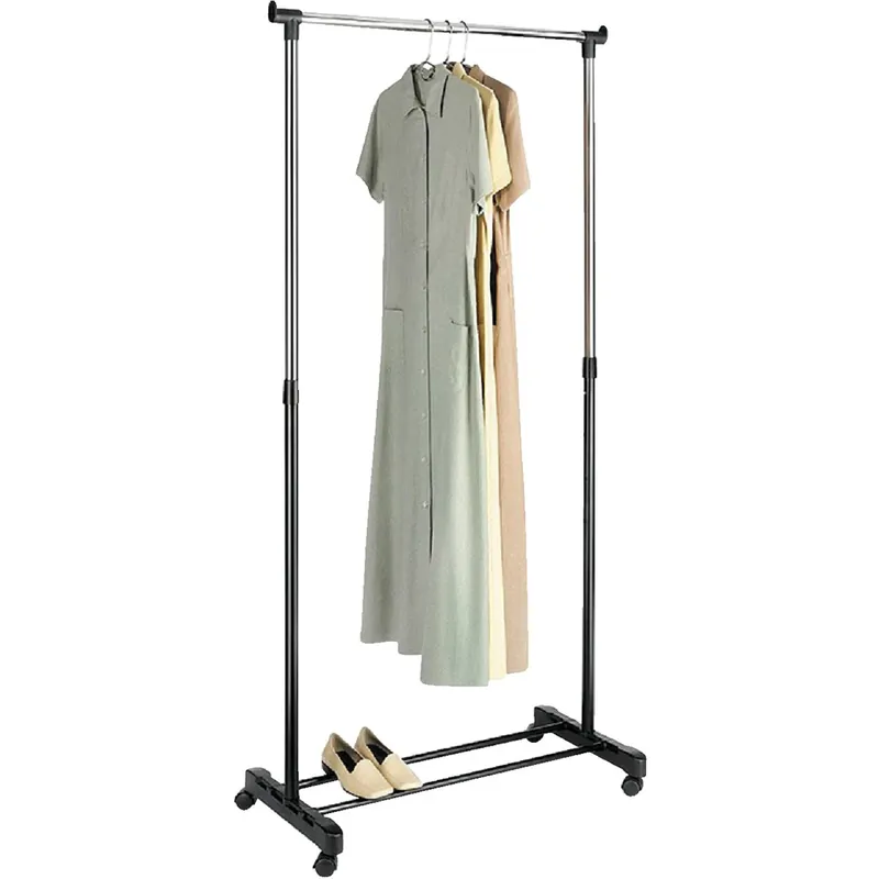 Adjustable Garment Rack 16-3/4 In. X 35 In. Height 43 In. To 72 In.