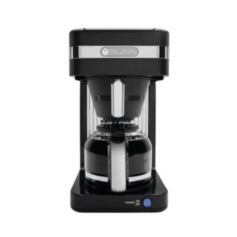 Bunn 10 Cups Black And Silver Coffee Maker With Paper Filter