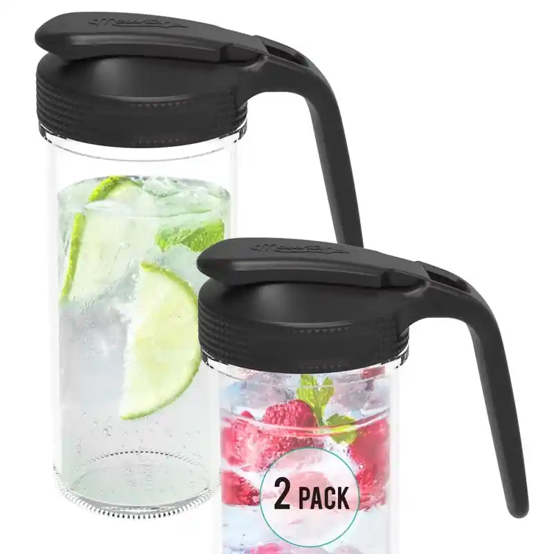 Masontops Wide Mouth Multi Top Flip Cap Lid 2 Pk
