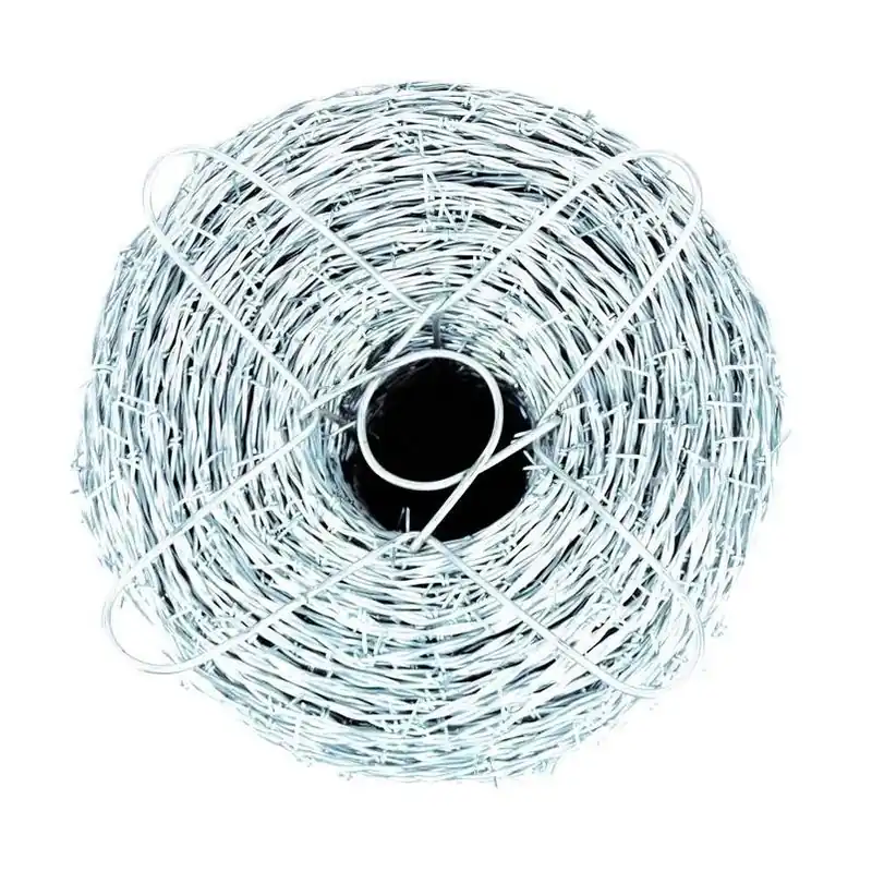 FarmGard 12.5‑Gauge 4‑Point Galvanized Steel Barbed Wire – 1320 ft
