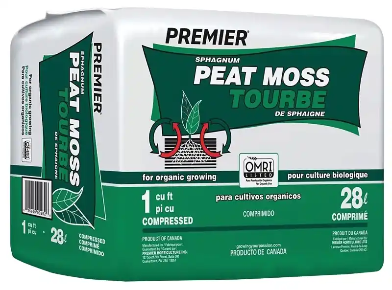Sphagnum Peat Moss, 1-Cu. Ft.
