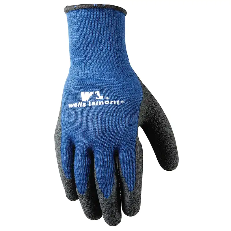 Wells Lamont Men‘s Work Gloves Black/Blue L 1 Pk