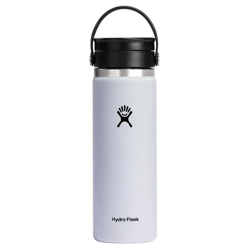 Hydroflask 20 Oz White Bpa Free Stainless Steel Insulated Bottle