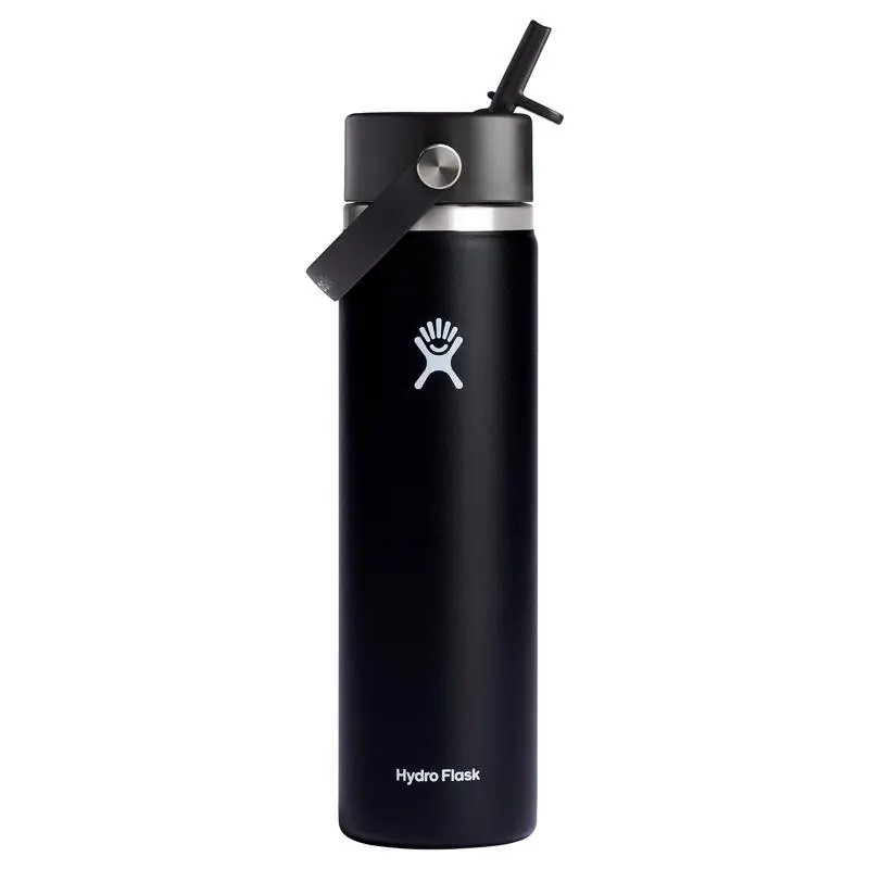 Hydroflask 24 Oz Black Bpa Free Stainless Steel Insulated Bottle
