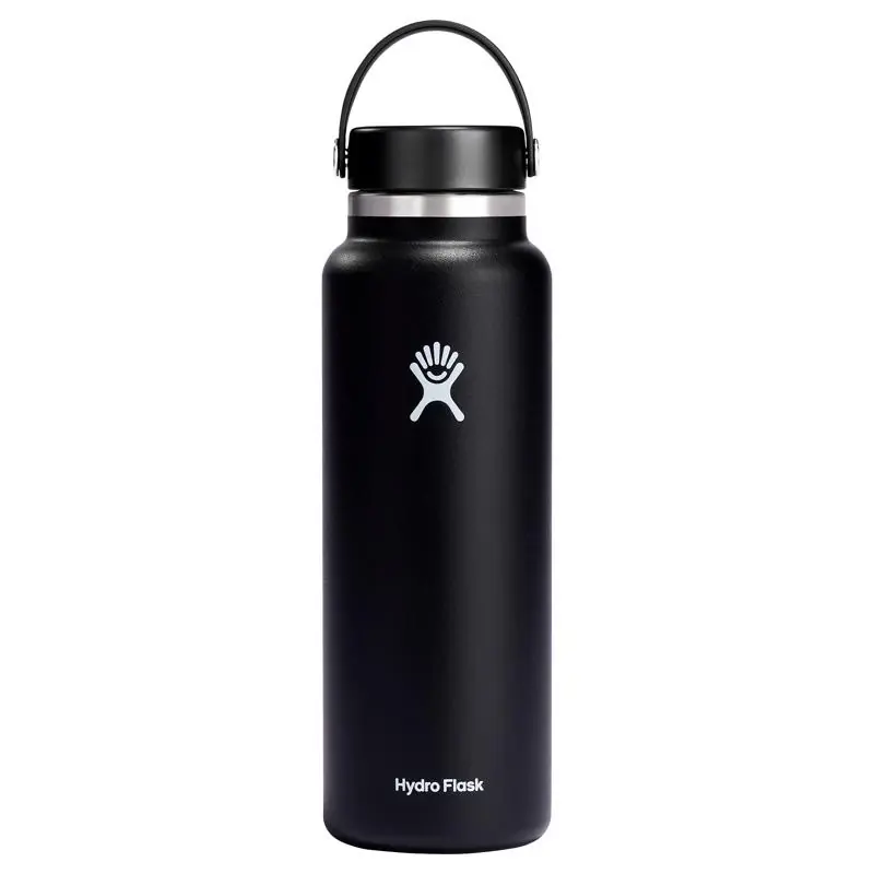 Hydroflask 40 Oz Black Bpa Free Stainless Steel Insulated Bottle