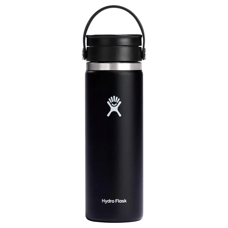 Hydroflask 20 Oz Black Bpa Free Stainless Steel Insulated Bottle