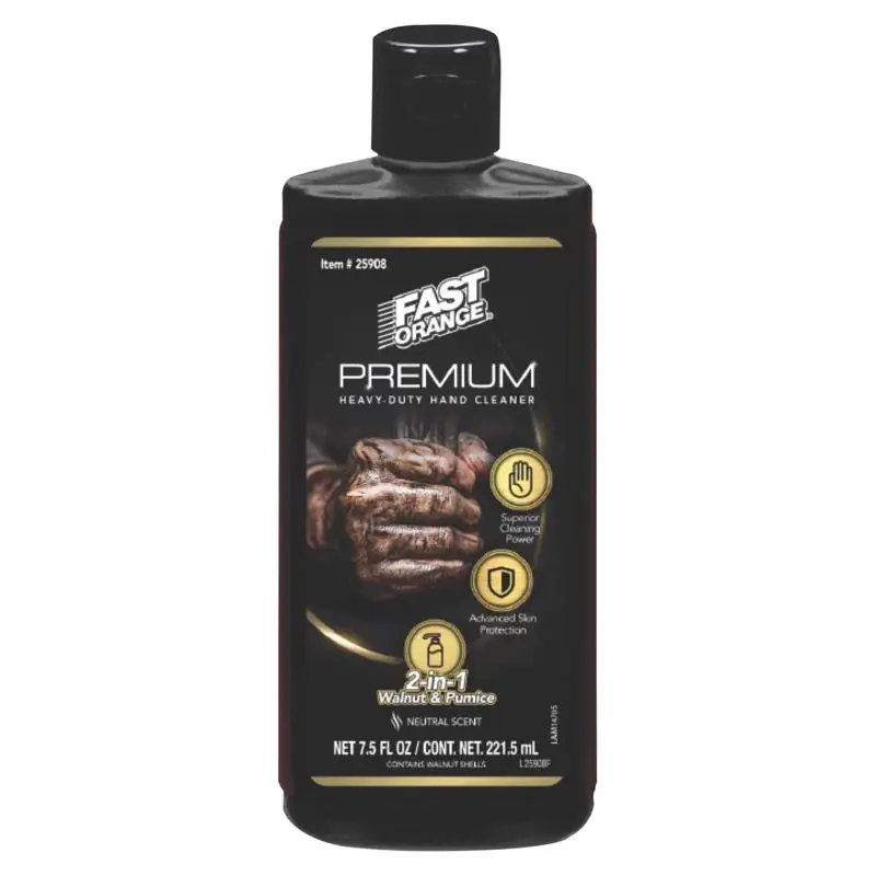 Permatex Fast Orange Neutral Scent Heavy Duty Hand Cleaner 7.5 Oz Bottle