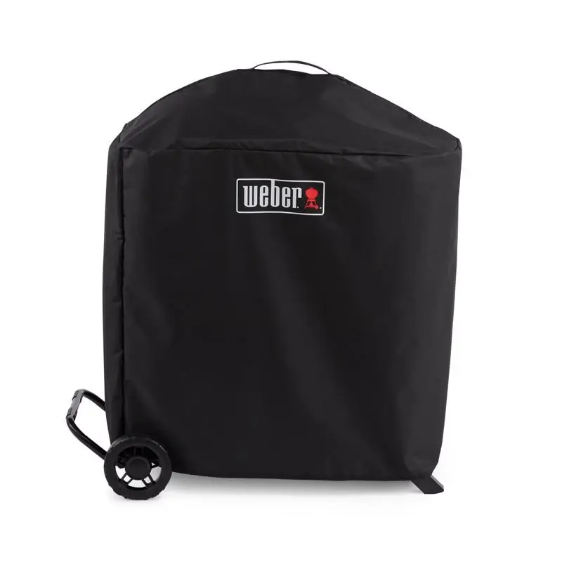 Weber Traveler Black Vinyl Gas Grill Cover 34.75 Inch