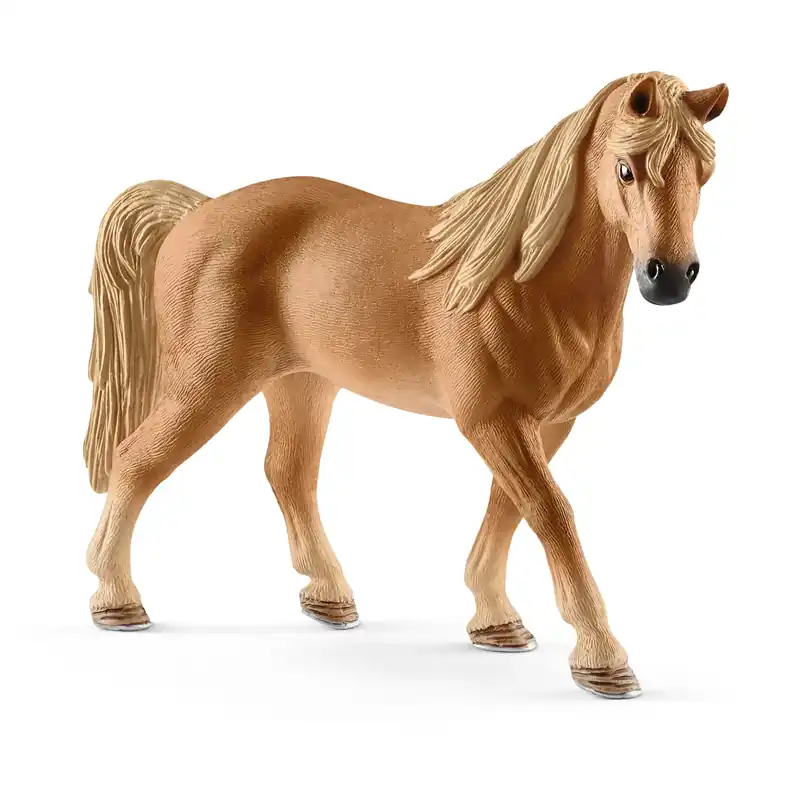 Tennessee Walker Brown Mare Toy Animal Figure, 5.3" X 1.4" X 3.8"