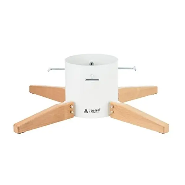 Large Timber Real Christmas Tree Stand - White, Model 219665