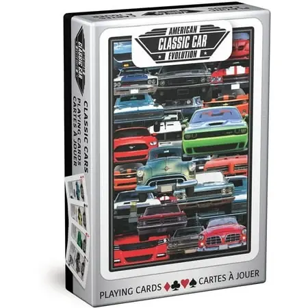 Muscle Cars Playing Cards - Classic Car Collection
