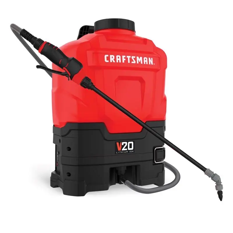Craftsman 4 Gallon Backpack Sprayer With Adjustable Spray Tip