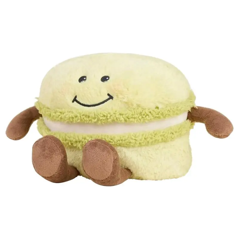 Warmies Macroon Plush Stuffed Animal Green 8.7 X 10.65 X 5.6 Inches