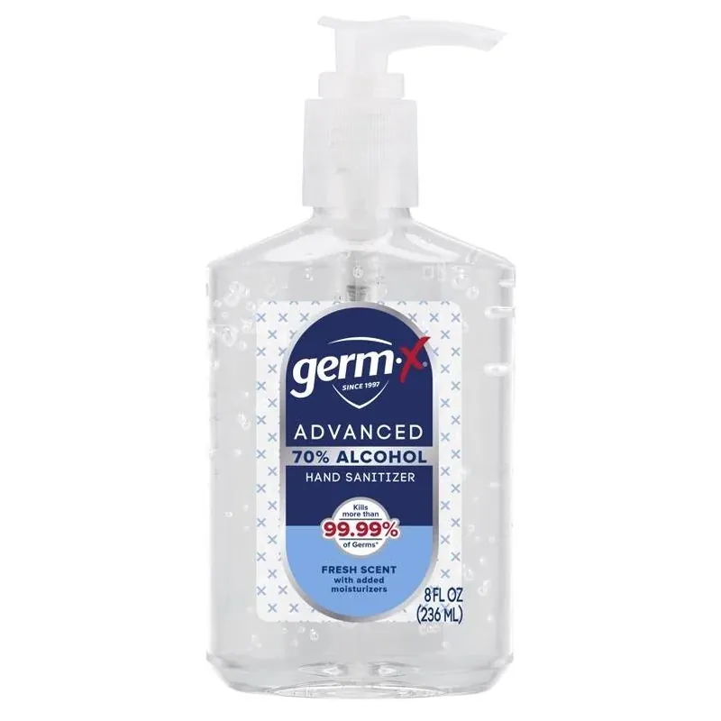Germ‑X Fresh Advanced Hand Sanitizer – 8 oz Liquid
