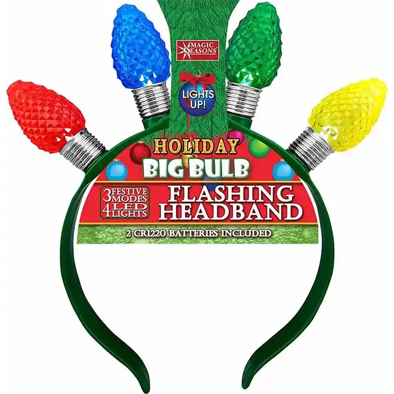 Magic Seasons Scorpion Master 9 In. Big Bulb Headband 1 Pk