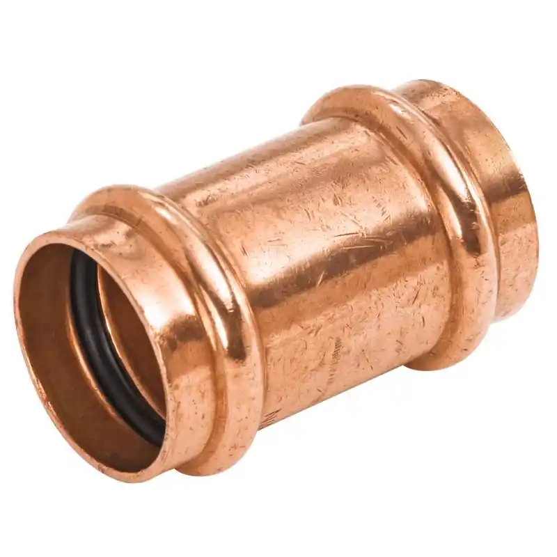Nibco 2 Inch Press Wrought Copper Repair Coupling Lead-free