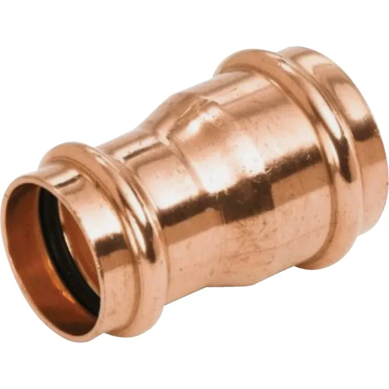1-1/4 Inch X 1 Inch Press Copper Coupling For Plumbing Applications