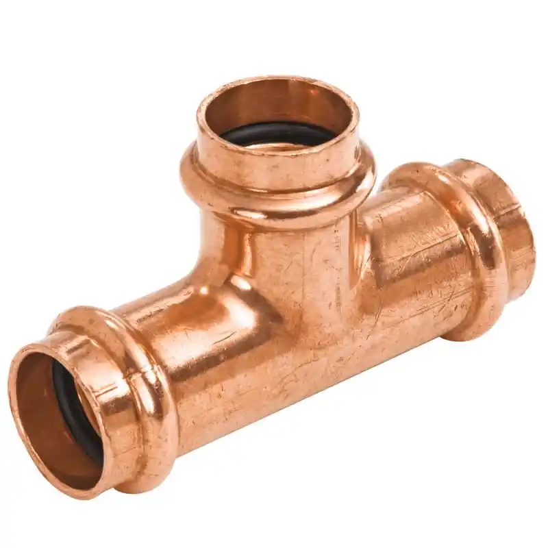 Nibco Press System 1/2 In. X 1/2 In. Wrought Copper Reducing Tee