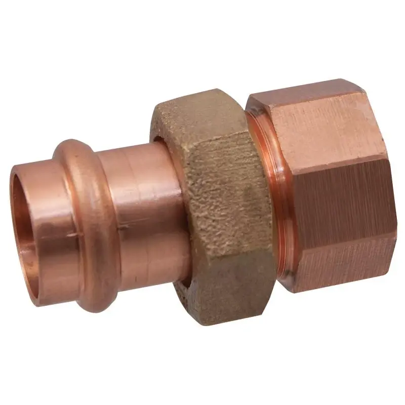 Nibco Press System 1 Inch Press X Fnpt Wrought Copper Union Lead-free