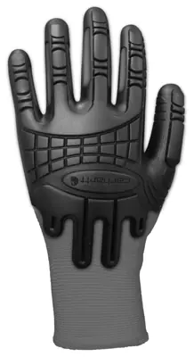 C-grip Impact Work Gloves, Gray, Large Size, Model A612gry L