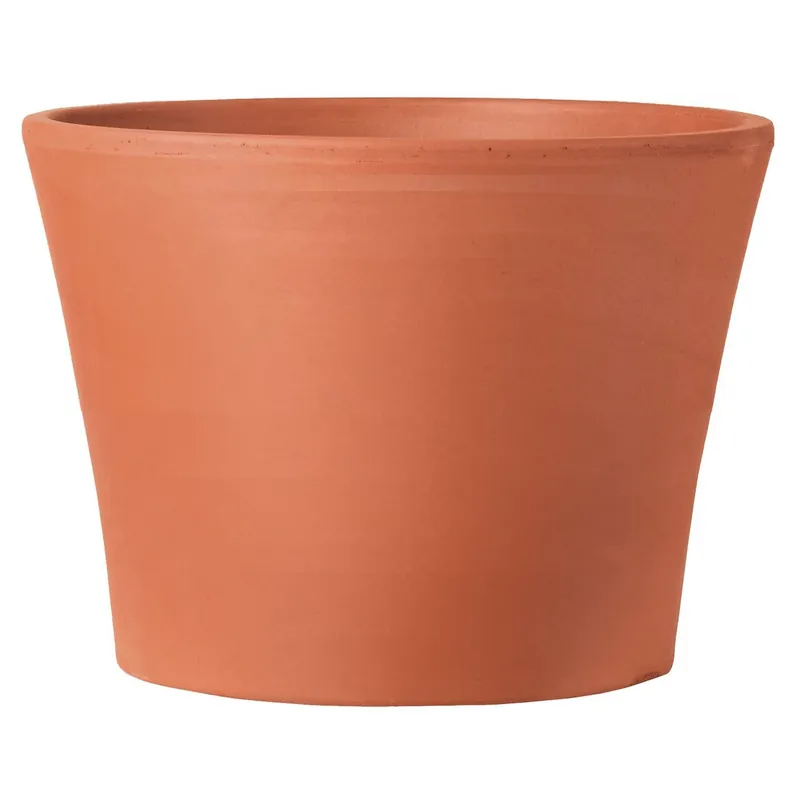 Terracotta Clay Planter, Red, 5.8 In.