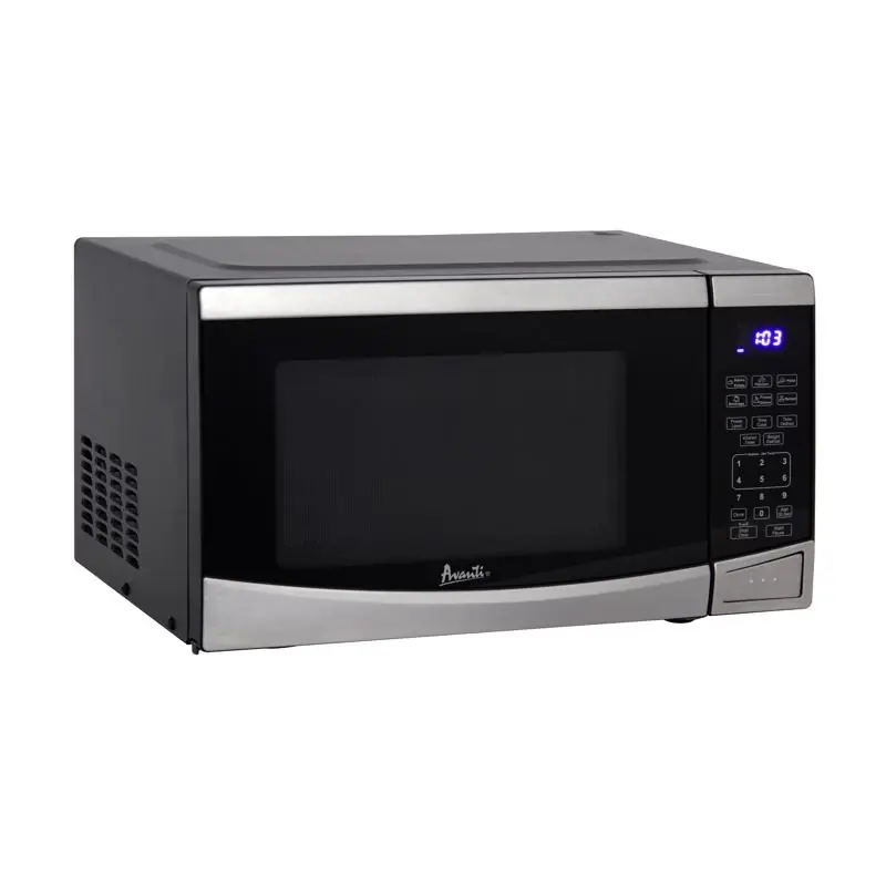 Avanti 0.9 Cubic Feet Silver Microwave 900 Watts With Turntable