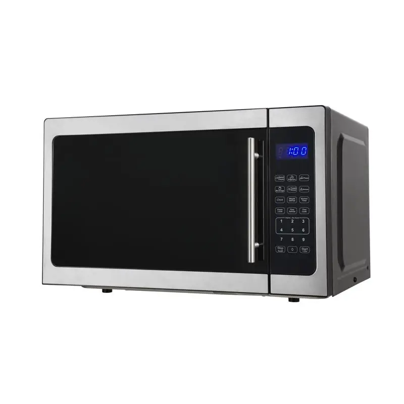 Avanti 1.5 Cubic Feet Silver Microwave 1000 Watts With Turntable