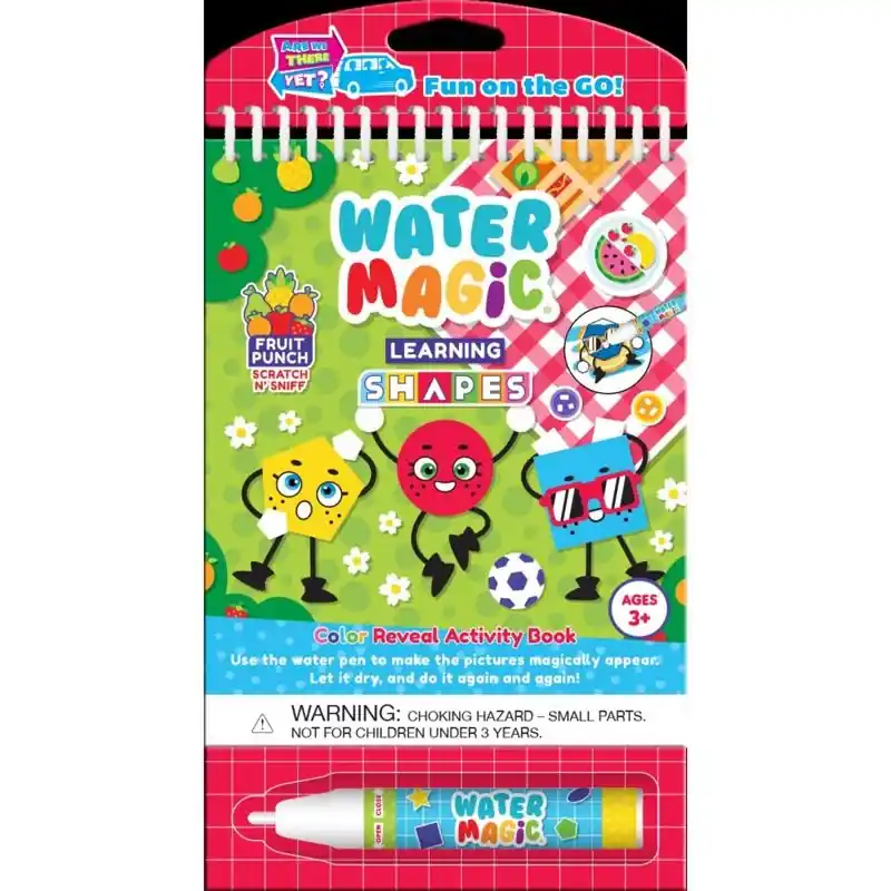 Water Magic Learning Shapes Activity Book For Ages 3 And Up