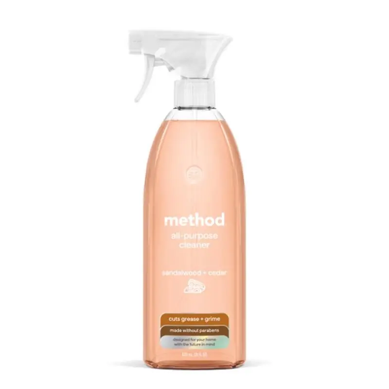 Method Sandalwood Cedar Scent All Purpose Cleaner Liquid 28 Oz Trigger Spray