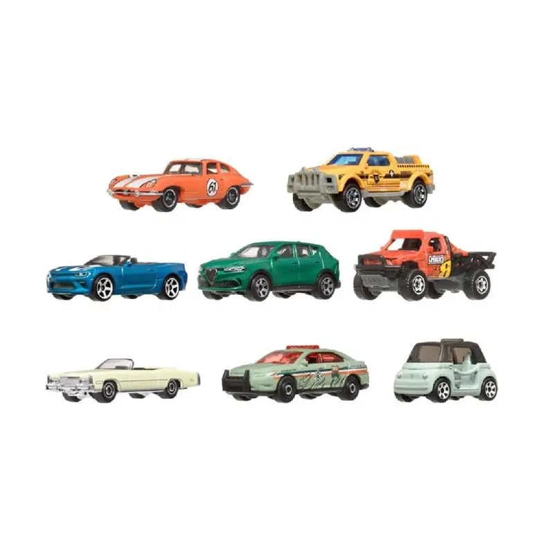 Hot Wheels Matchbox 1 64 Scale Die-cast Toy Cars Assorted 8 Piece Set