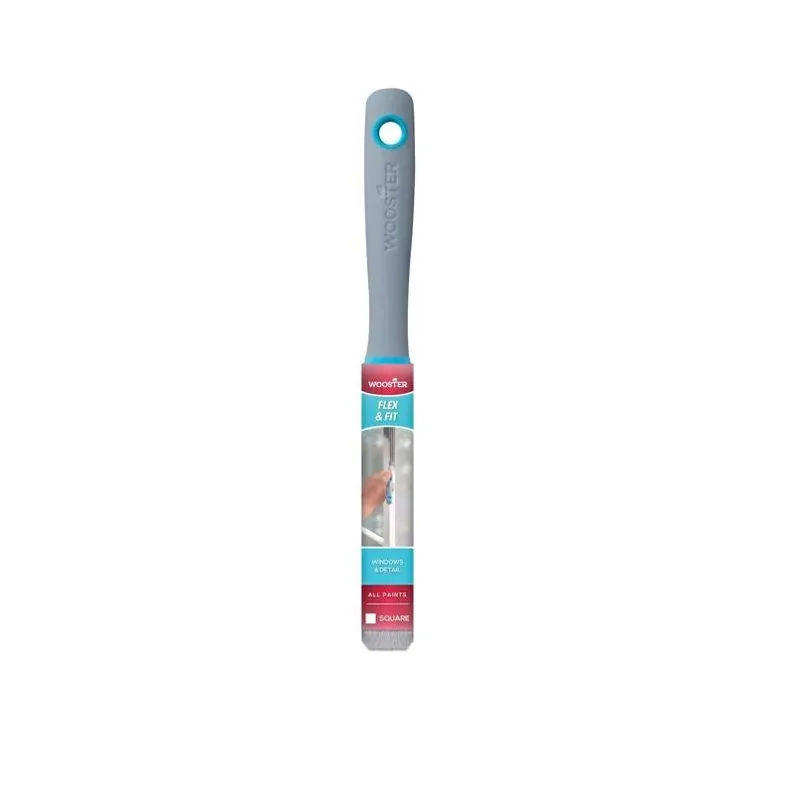 Wooster Flex & Fit 8711 Square Chalk Paint Brush – 3/4 In Width, 2 In Polyester Bristle