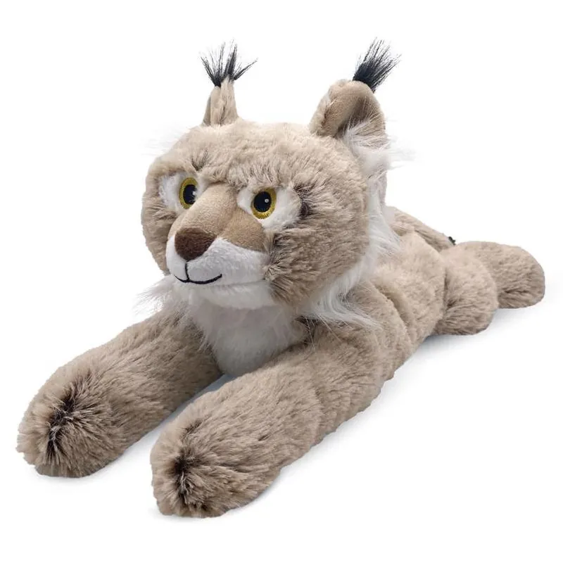 Warmies Brown Bobcat Plush Cuddle Companion – Soft, Safe & Snuggly