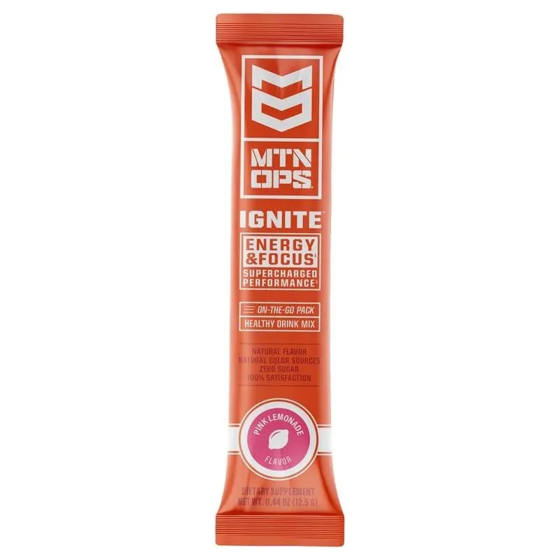 Ignite Pink Lemonade Energy Powder – MTN OPS