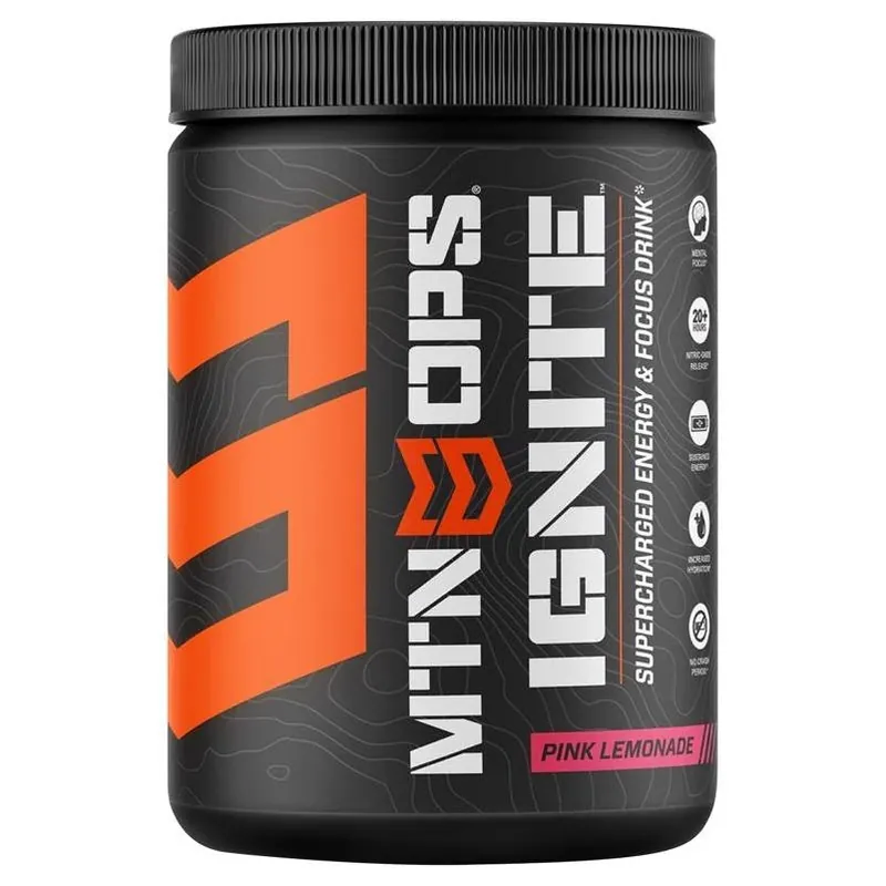 MTN OPS Ignite Pink Lemonade Instant Energy Powder – 1 Bottle