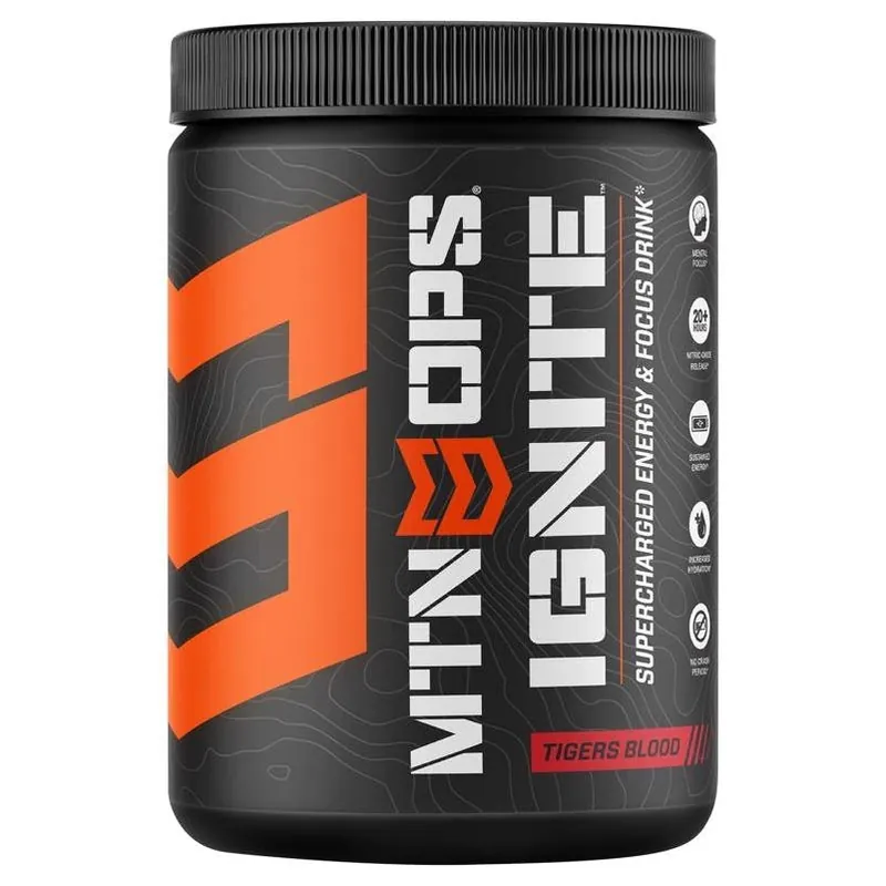 Ignite Tigers Blood Energy Powder – MTN OPS Performance Boost