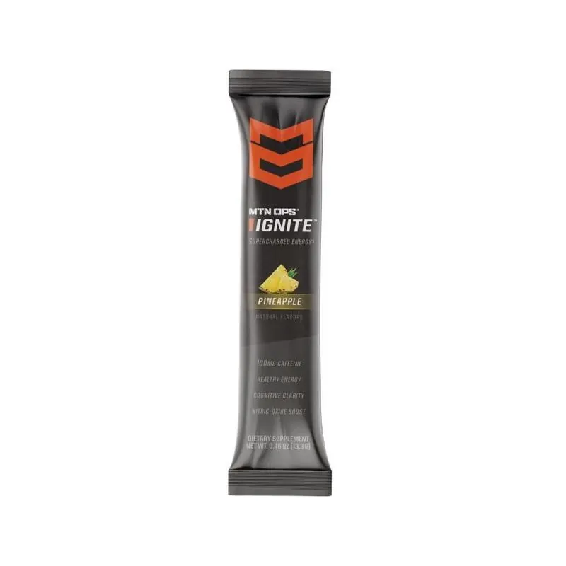 MTN OPS Ignite Pineapple Drink Mix – 0.46 oz Powder Pack