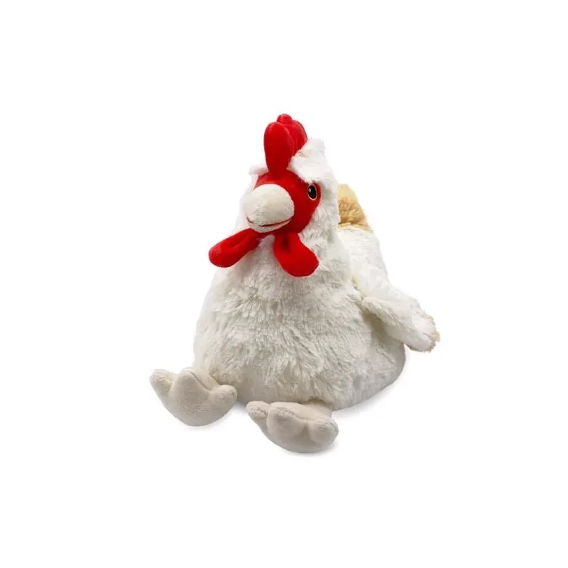 Warmies Junior Chicken Plush Toy – Soft White Stuffed Animal