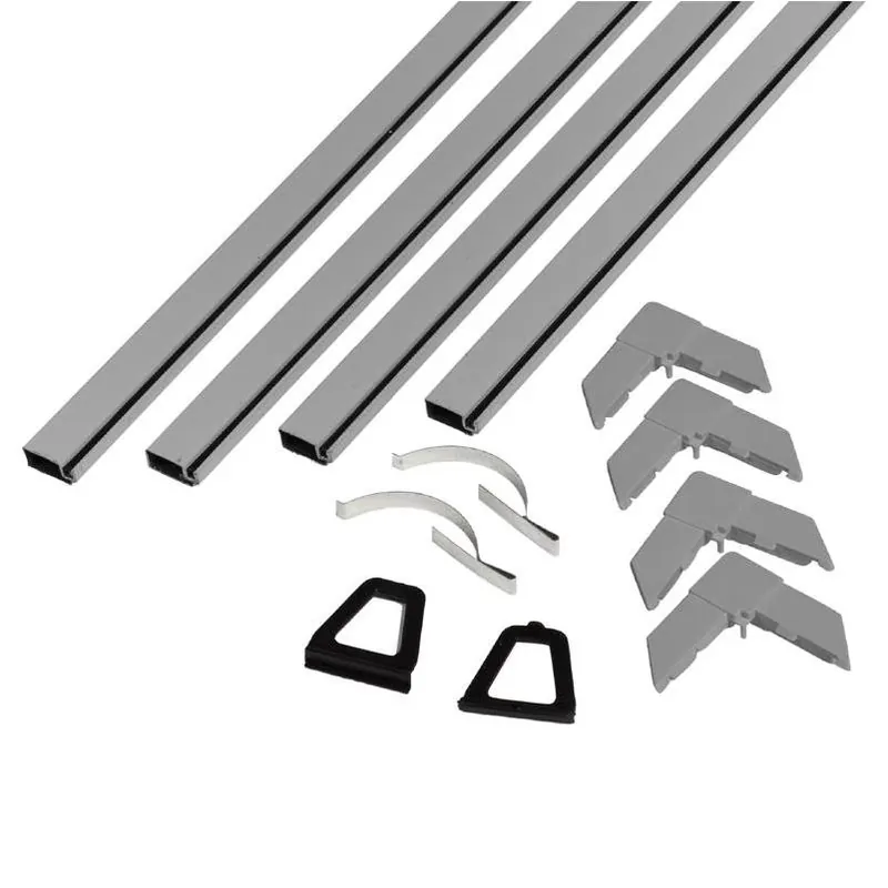 Phifer Gray Aluminum 60‑in Screen Frame Kit – 1 Pack