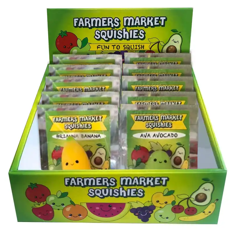 Zorbitz Farmer‘s Market Squishies Assorted 20 Piece Set