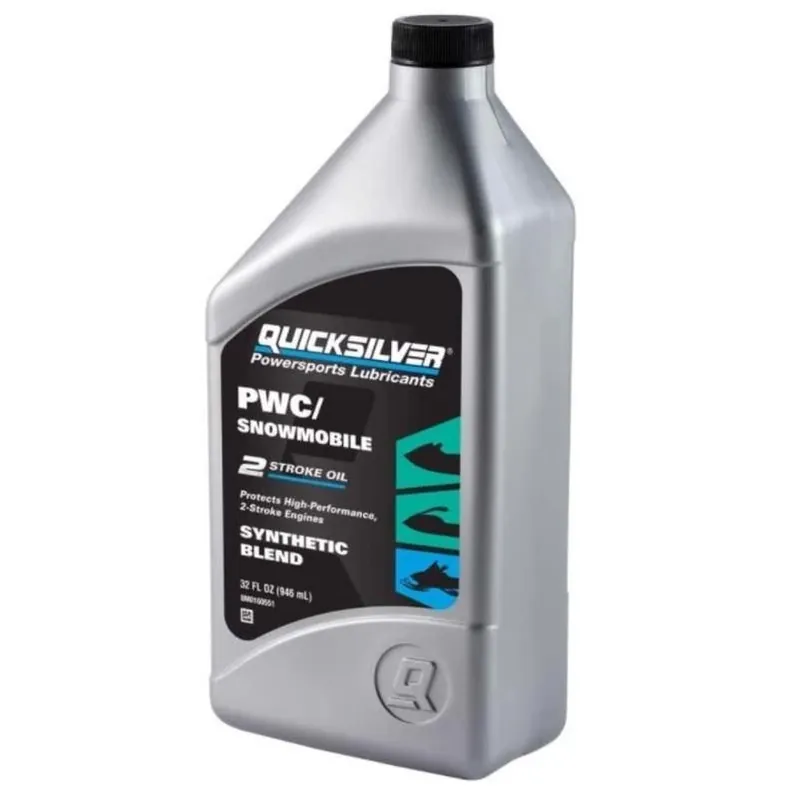 Quicksilver Synthetic Blend 2‑Cycle Motor Oil – 32 oz
