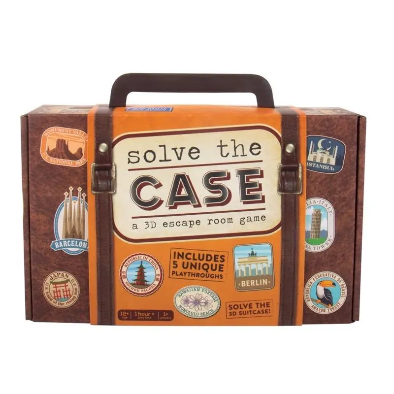 Fizz Solve The Case – Multicolored 3D Escape Room Puzzle For Ages 12+