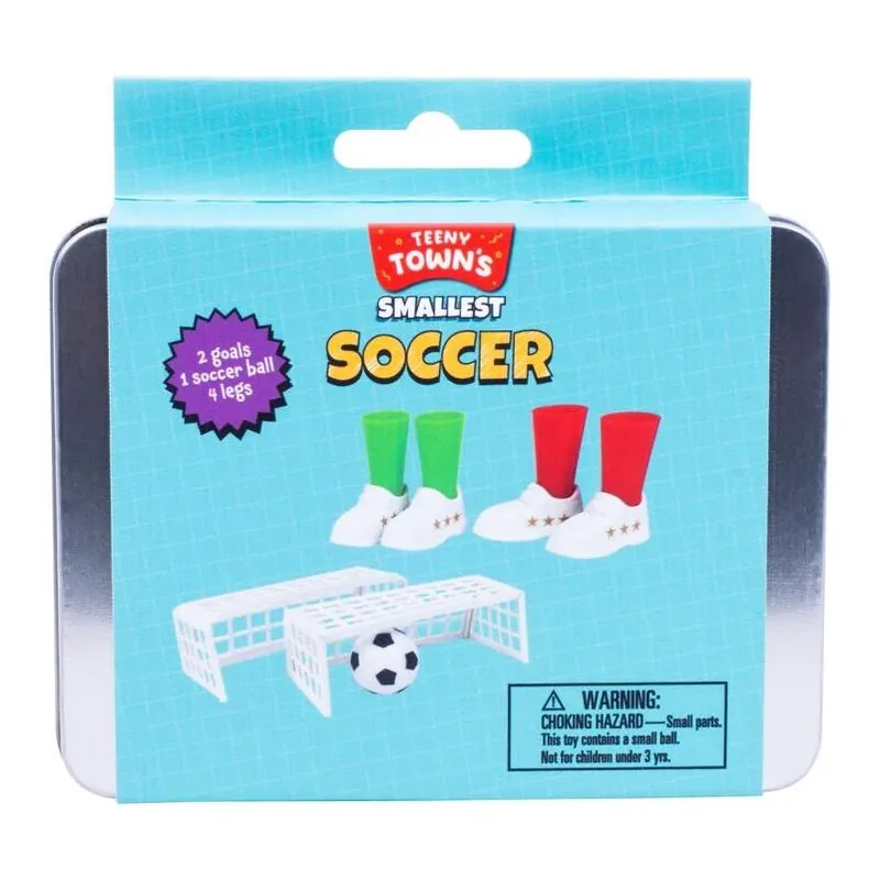 Fizz Teeny Town Multicolor Kids Soccer Table Game – Indoor Play For Ages 3+