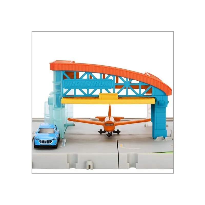 Matchbox Multicolored Airport Playset – Creative Toy Set For Kids 3+