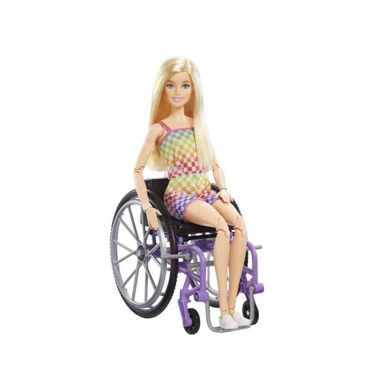Barbie Fashionistas Multicolored Wheelchair Doll – Inclusive Play For Kids 3+