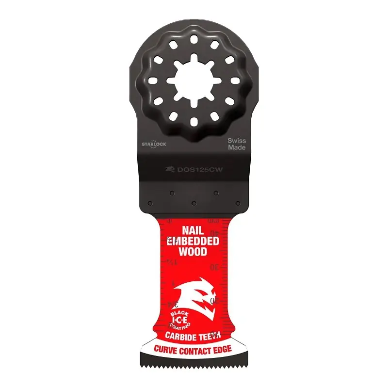 1-1/4 Inch Oscillating Blade For Wood Cutting - Model Dos125cw
