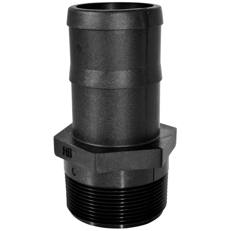 Green Leaf Schedule 80 1-1/2 In. MPT Each X 1-1/2 In. D Barb Poly Adapter 1 Pk