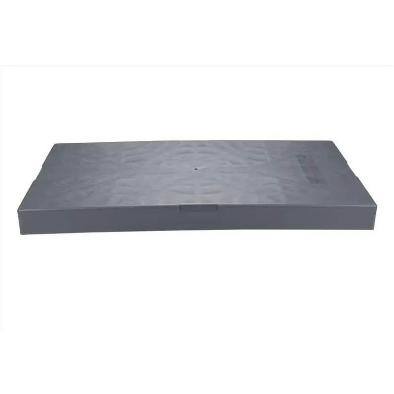 DiversiTech 38‑Inch Gray Condenser Pad – 3‑Inch Height, Durable Plastic