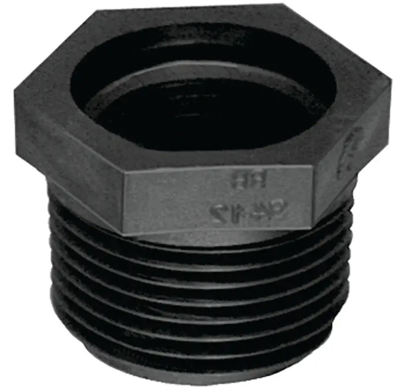 Green Leaf 1 In. MPT Each X 3/4 In. D FPT Polypropylene Reducer Bushing 1 Pk