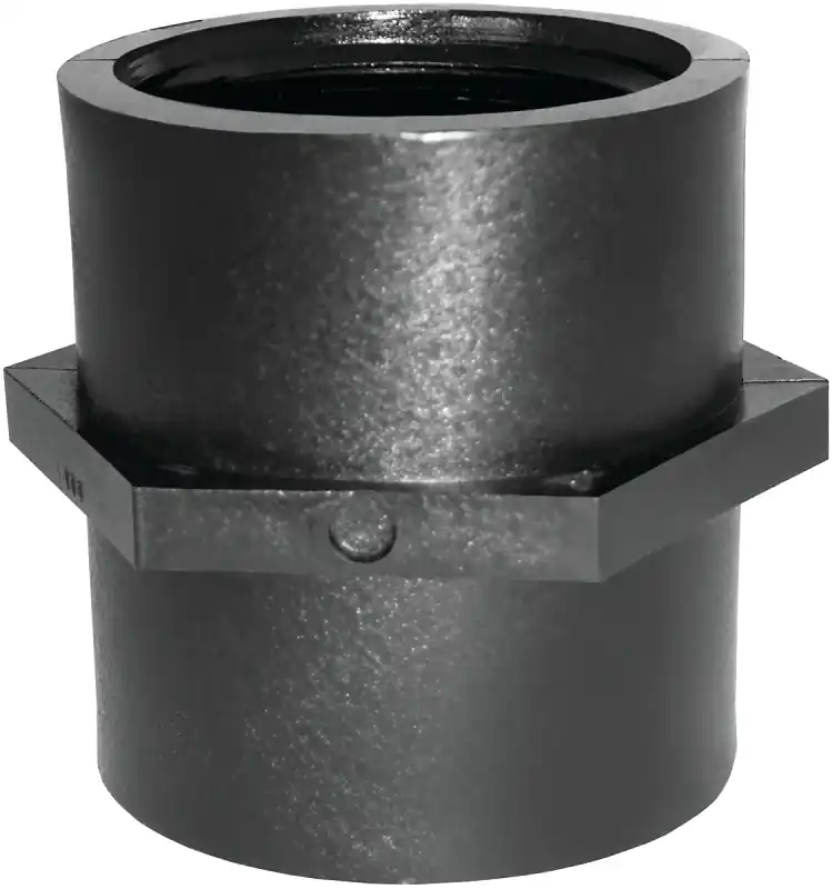 Ftc 34 P Female Poly Pipe Coupling, 3/4 In, Npt Fitting