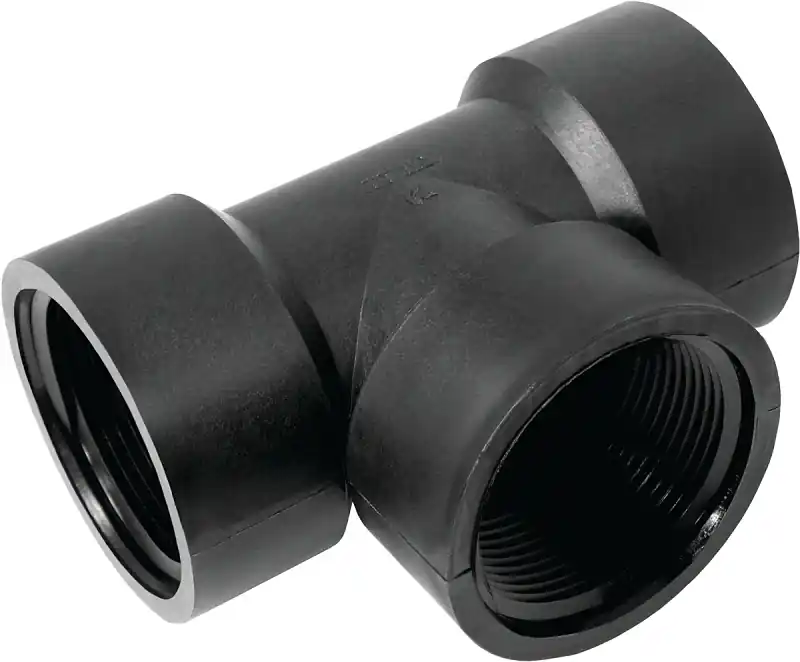 Tt12p 1/2 In. Fpt Polypropylene Pipe Tee - Durable And Chemical-resistant